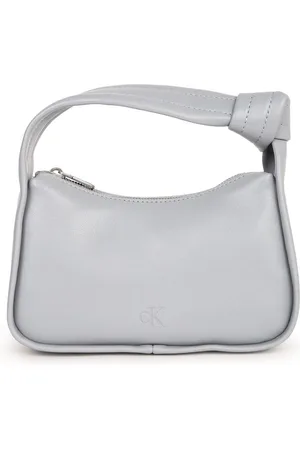 Calvin Klein PU Swagger Hobo Bag with Tasselled