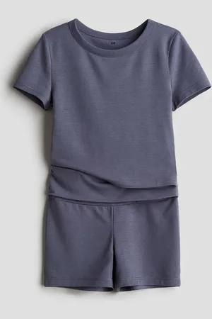 H&M 2-Piece Girls Top And Shorts Casual Set
