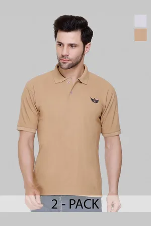 Flossberry Men 2 Polo Collar Applique T-shirt