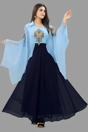 Kalini Georgette Maxi Dress