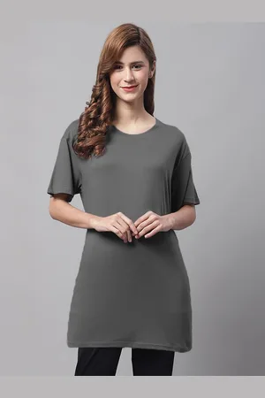 Kanvin Women Pure Cotton Lounge Tshirts