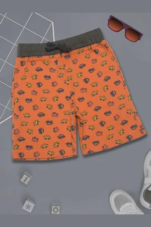 Dollar Champion Boys Printed Regular Fit Shorts