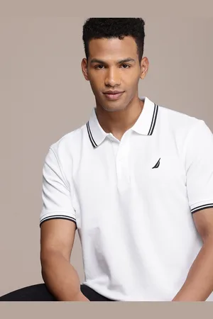 Nautica Polo Collar Pure Cotton T-shirt