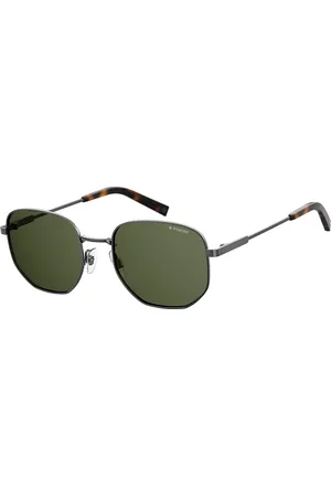 Polaroid Men Aviator Sunglasses with UV Protected Lens 202449KJ151UC