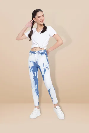 Belliskey Women Blue Slim Fit High-Rise Heavy Fade Non Stretchable Jeans