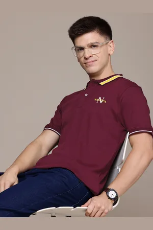 Nautica Polo Collar Pure Cotton T-shirt