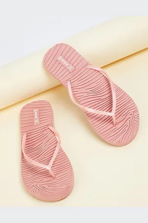 Max Collection Women Striped Thong Flip-Flops