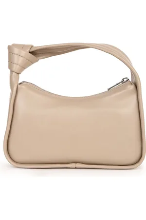 Calvin Klein PU Structured Handheld Bag with Quilted
