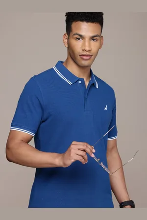 Nautica Polo Collar Pure Cotton T-shirt