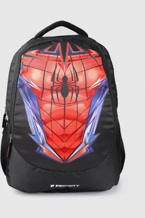 Priority Boys Spiderman Printed Laptop Backpack- 32L