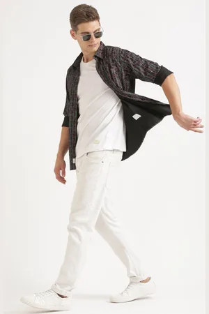Joven Men Opaque Printed Casual Shirt