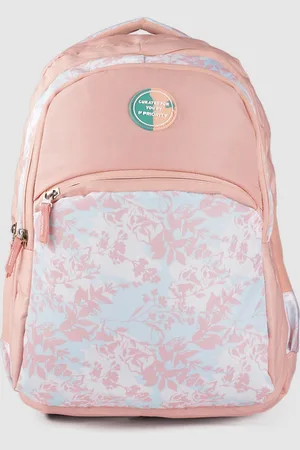 Priority Girls Floral Printed Laptop Backpack - 40 L