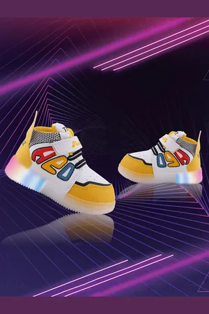 PASSION PETALS Unisex Kids Colourblocked Sneakers