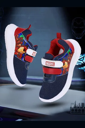 PARAGON Boys Marvel Cushioned Velcro Shoes MK8009K