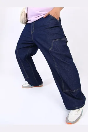 Instafab Men Plus Size Comfort Relaxed Fit Stretchable Jeans