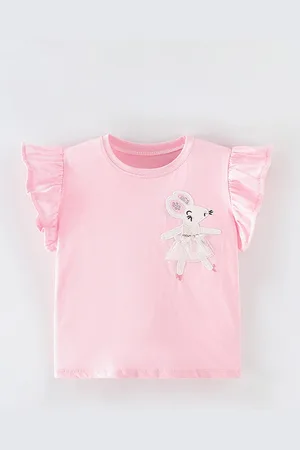 Stylecast Girls Solid Round Neck T-shirt
