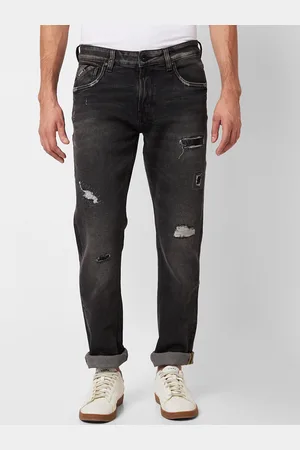 SPYKAR Men Relaxed Fit Mildly Distressed Heavy Fade Cotton Jeans