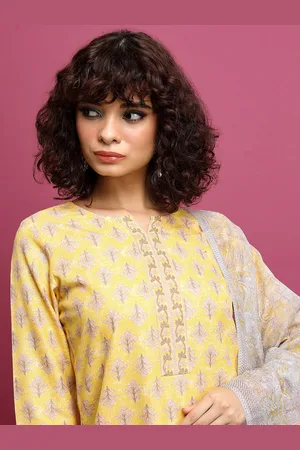 Ketch Ethnic Motifs Printed Regular Kurta with Palazzos & Dupatta