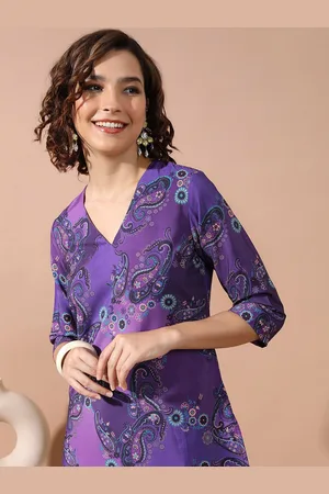 Ketch Ethnic Motifs Printed Kurta