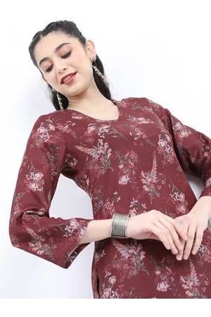 Ketch Floral Printed Regular Kurta With Palazzos