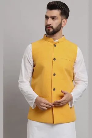 Latest Chikan Garments Mandarin Collar Nehru Jacket