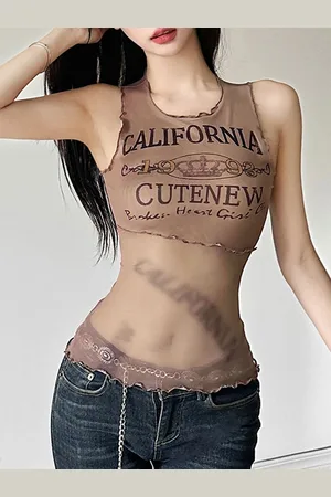 LULU & SKY Women Typography Printed Top