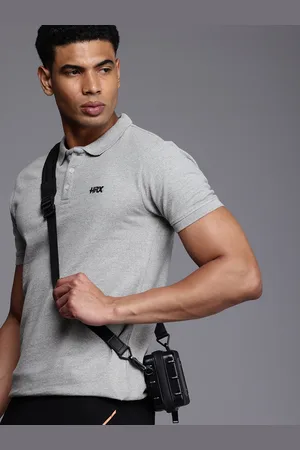 HRX Men Lifestyle Polo Collar T-shirt