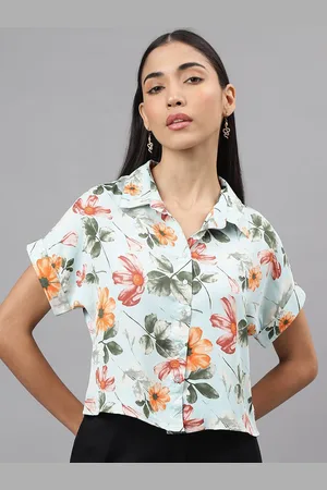 Latin Quarters Women Floral Printed Opaque Casual Shirt