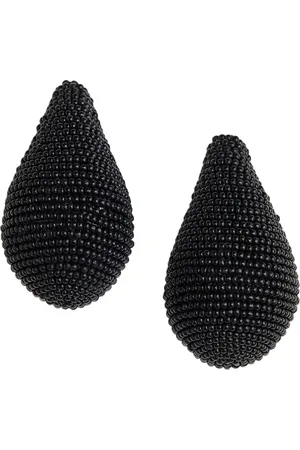 H&M Glass-Bead Statement Dome Earrings