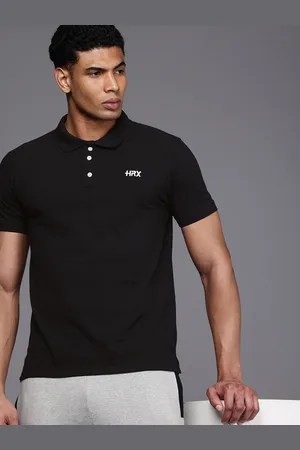 HRX Men Lifestyle Polo Collar T-shirt