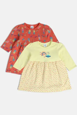 MINI KLUB Girls Printed A-Line Dress