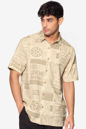 The Souled Store Men Opaque Printed Casual Shirt
