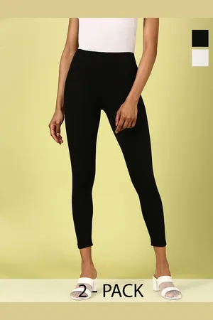 De Moza Pack Of 2 Ankle-Length Leggings