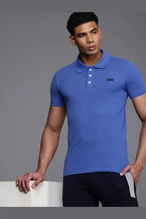 HRX Men Lifestyle Polo Collar T-shirt