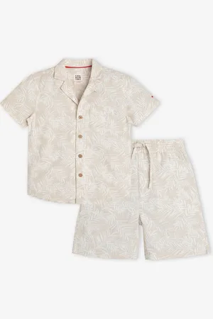 Ed-a-Mamma Boys Printed Shirt with Shorts