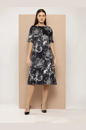 Chemistry Printed A-Line Dress