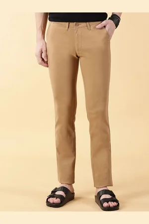 VALEN CLUB Men Comfort Slim Fit Cotton Trouser
