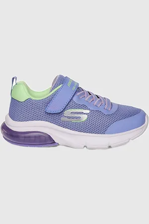 Skechers Girls SKECH-AIR AIRMATIC Woven Design Casual Sneakers