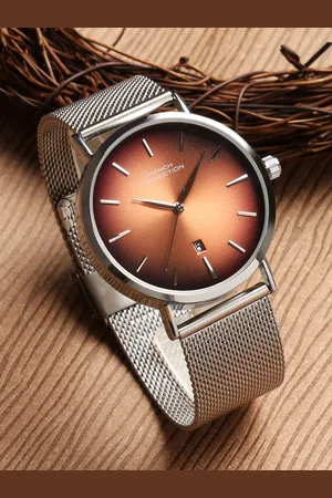 French Connection Men Dial & Bracelet Style Straps Analogue Watch FCN086SM