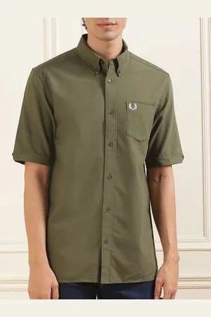 Fred Perry Men Solid Opaque Casual Shirt