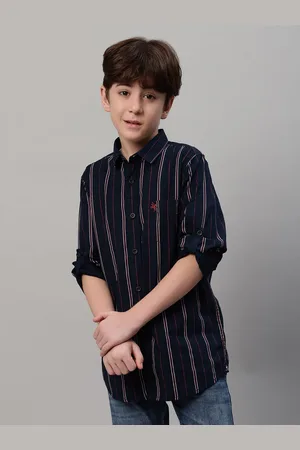 CANTABIL Boys Striped Casual Shirt