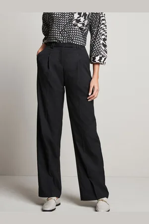 Next Women Pleated Wide Leg Trousers