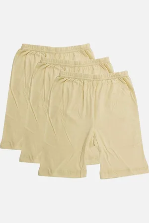 BodyCare Pack of 3 Girls Mid-Rise Cotton Shorts