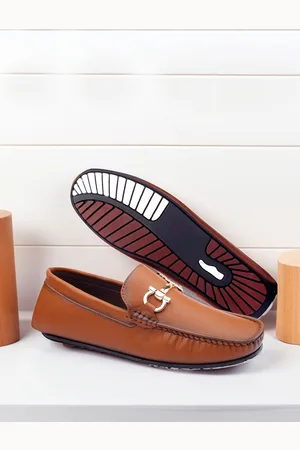 HERE&NOW Men Loafers With Buckles