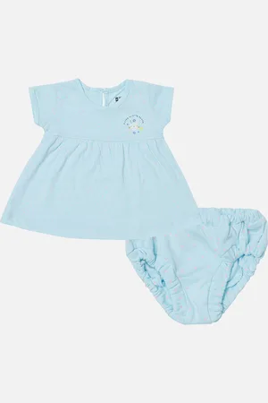 BodyCare Girls Checked Frock With Panty