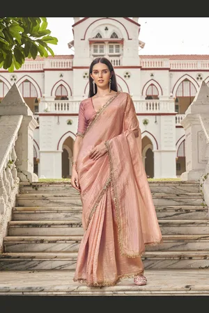 Tikhi Imli Sequinned Organza Saree