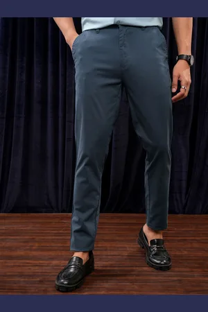 Highlander Men Soft Feel Twill Chino Trousers