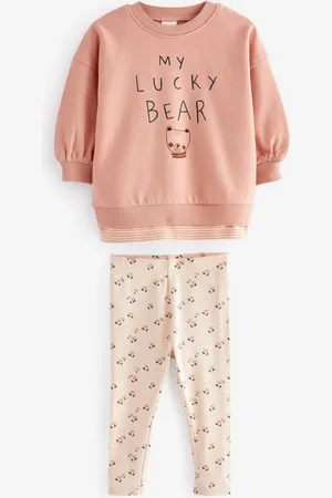 Next Infant Girls Printed Sweatshirt & Leggings