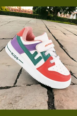 Lil Lollipop Unisex Kids Colourblocked Sneakers