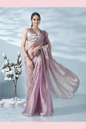 Tikhi Imli Sequinned Satin Saree